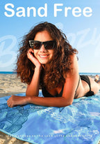 4 Pack Microfiber Lightweight Beach Towel Sand Free Quick Dry Absorbent Thin Compact Towels for Swimming Pool Camping Beach Accessories Large Easy Pack Travel Things for Vacation Essentials Gift