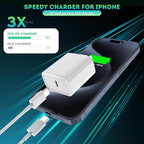 Long USB C Cable for iPhone 16 15 Charger,2Pack 20W USB C Charger Block i Phone 16 Pro Fast Charging 6FT C to C Cord Cable for iPhone 16/16 Pro/16 Plus/16 Pro Max/15/15 Plus/15 Pro Max/15 Pro/iPadPro