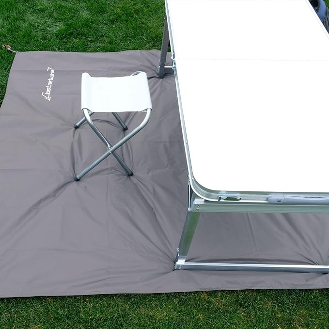 Clostnature Tent Footprint - Waterproof Camping Tarp, Heavy Duty Tent Floor Saver, Ultralight Ground Sheet Mat for Hiking, Backpacking, Hammock, Beach - Storage Bag Included