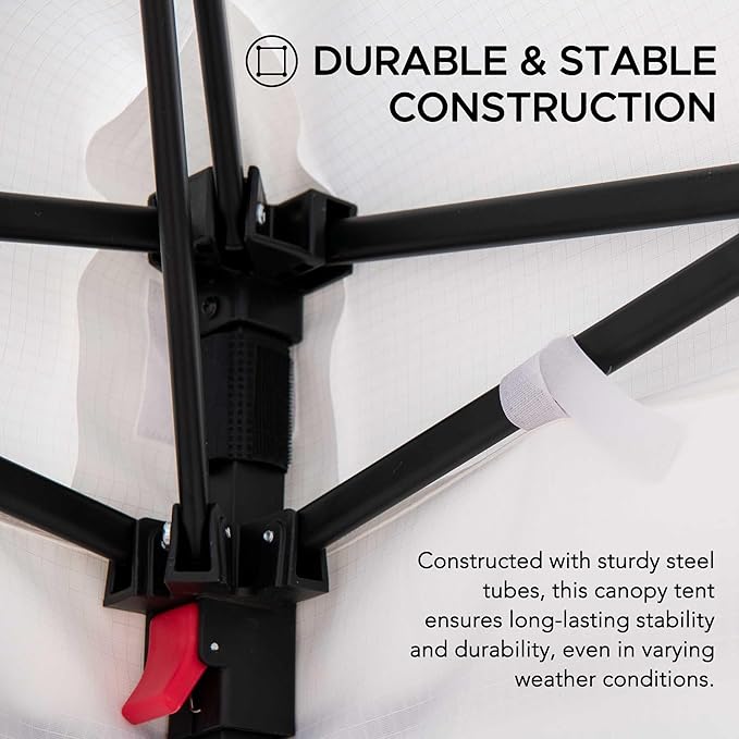 Sunjoy 4 x 4 Pop-Up Canopy Tent, Portable Instant Privacy Changing Tent, Toilet Stall with Sidewalls, Light Weight Sun Shelter with Carry Bag, for Camping and Beach, Navy