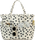 Bluboon Waterproof Beach Tote Pool Bags for Women Ladies Extra Large Carry On Bag With Wet Compartment for Weekender Travel