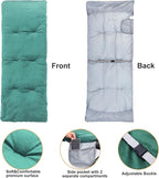 Camping Cot Mattress - Thick Camping Sleeping Pad with Elastic Straps,Portable Cot Mattress Pad for Sleeping Outdoor (75" x 28")