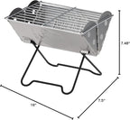 UCO Flatpack Mini Portable Stainless Steel Grill and Fire Pit