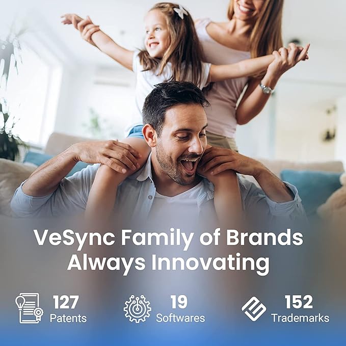 Etekcity Camping Lanterns for Power Outages 4 Pack, Flashlight for Camping Essentials, Survival Kit and Gear, Hurricane Preparedness Items, Emergency Led Battery Operated Lights, Black