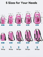 HEETA Dry Bag Waterproof for Women Men, 5L/10L/20L/30L/40L Roll Top Lightweight Dry Storage Bag Backpack with Phone Case for Travel Swimming Boating Kayaking Paddle Board Camping Beach Accessories
