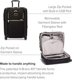 TUMI Alpha Continental Dual Access 4-Wheeled Carry-on Luggage - Rolling, Lightweight Suitcase - Secure Suitcase with Lock