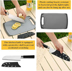 HOMQUEN Camping Essentials Camping Gear Must Haves，Cooking Utensils Set Rv Camping Accessories，Camper Gadgets for Outdoor Hiking Travel Picnic Barbecue Gifts
