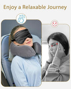 4 Pack Silky Sleep Masks for Women Men, JroyJoy 100% Blackout and Super Soft for Sleeping with Adjustable Strap, Satin Eye Mask for Side Sleeper, Travel Eye Covers (005 Black*2 pcs & Blue*2 pcs)