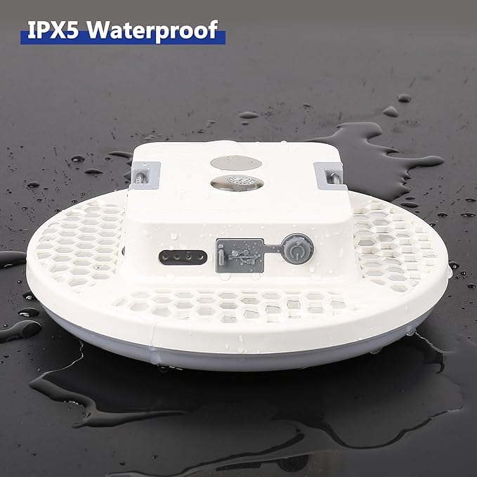 Tent Light Rechargeable Hanging Flashlight Ultra Bright Led Camping Lantern with Waterproof Portable Tent Lamp for Camping Emergency Usage(Infinite Dimming)