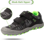 Mishansha Boy's Girl's Hiking Shoes Low Top Sneakers Outdoor Trekking Walking Climbing Running Shoes