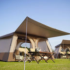 Vidalido Tents，6-8 Person Camping Tent with Extended Vestibule，2 Room Weather Resistant Family Tents，Easy Install Waterproof Outdoor Tent for Backpacking and Camping Hiking