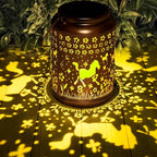 Horse Solar Lantern Outdoor Horse Decor Garden Decor Waterproof Decor Light Hanging Solar Lights Yard Decor, Gifts for Women Gifts for Mom Gifts for Grandma Horse Gifts