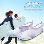 Deevike Water Shoes for Women Men Barefoot Quick-Dry Aqua Socks Slip-on for Beach Swim Surf Yoga Exercise