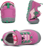 Mishansha Boy's Girl's Hiking Shoes Low Top Sneakers Outdoor Trekking Walking Climbing Running Shoes