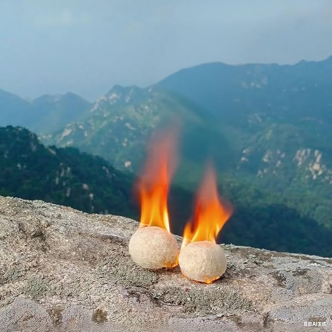 Fire Starter, New Upgrade 165 PCS Long Burning Odorless Natural Fire Starters, Easy to Ignite, Firestarter for BBQ, Grill, Campfires, Chimney Charcoal, Indoor & Outdoor Fire Pit, Fireplace, Wood Stove