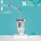 Electrolyte Powder Sugar-Free Hydration Packets Strawberry Lemonade HydroMATE 16 Sticks