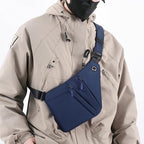 Anti Theft Crossbody Bags for Women Men, Multi-Pocket Shoulder Bag, Slim Sling Bags with 2 RFID Blocking Card