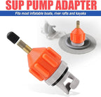2Pack SUP Pump Adaptor, Universal Inflatable Boat SUP Pump Converter Air Valve Adapter