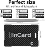 Wallet Tracker (Both iOS and Android) IP68 Bluetooth Smart Finder Card GPS Tracker for Bags Passport Works with Apple Find My (Apple MFi Certified) & Google Find My Device - Wireless Charging