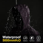 33,000ft Packable Rain Jacket Men's Lightweight Waterproof Rain Shell Jacket Raincoat with Hood for Golf Cycling Windbreaker