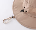 Home Prefer UPF50+ Mens Sun Hat Wide Brim Fishing Hat for Men UV Protection Womens Beach Bucket Hat for Golf Hiking Gardening