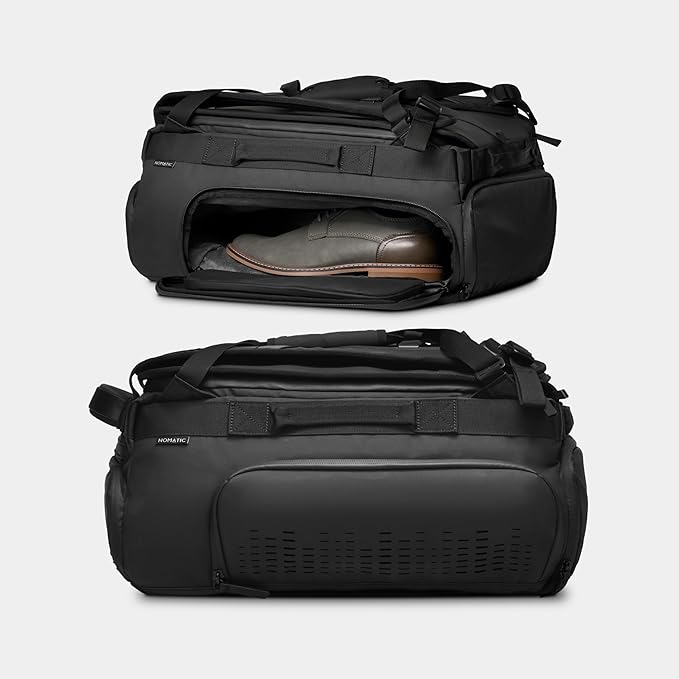 NOMATIC 30L Travel Bag- Convertible Duffel/Backpack, Carry-on Size for Airplane Travel, Everyday Use Laptop Bag,TSA Compliant