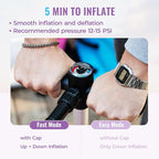 11'6"x35" Extra Wide Stand Up Paddle Board Inflatable for All Levels, 430LBS Capacity SUP Paddleboard with Complete Accessories, Double Acton Pump, Blow Up Paddle Board for Family