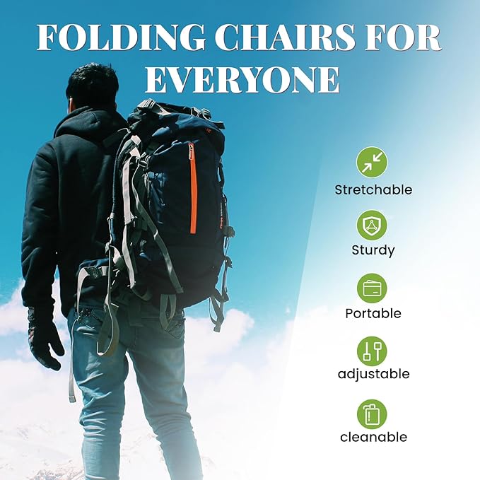 2 Pack Upgraded Collapsible Stool with Cushion, Thickened Retractable Folding Stool Max Load Capacity 400lbs, Portable Telescoping Stools for Camping Fishing Outdoor Hiking BBQ -Green