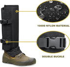 Skiguard Snake Guard Gaiters - Waterproof Chaps for Lower Legs, Bite Proof Guardz, Adjustable Size