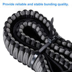 Zip Ties 8 inch Black Zip Ties 5000 Pack(5×1000), Wire ties with 50lb Tensile Strength, UV Resistant Cable Ties, Self-locking Plastic Ties for Indoor and Outdoor Use, by Tantti.