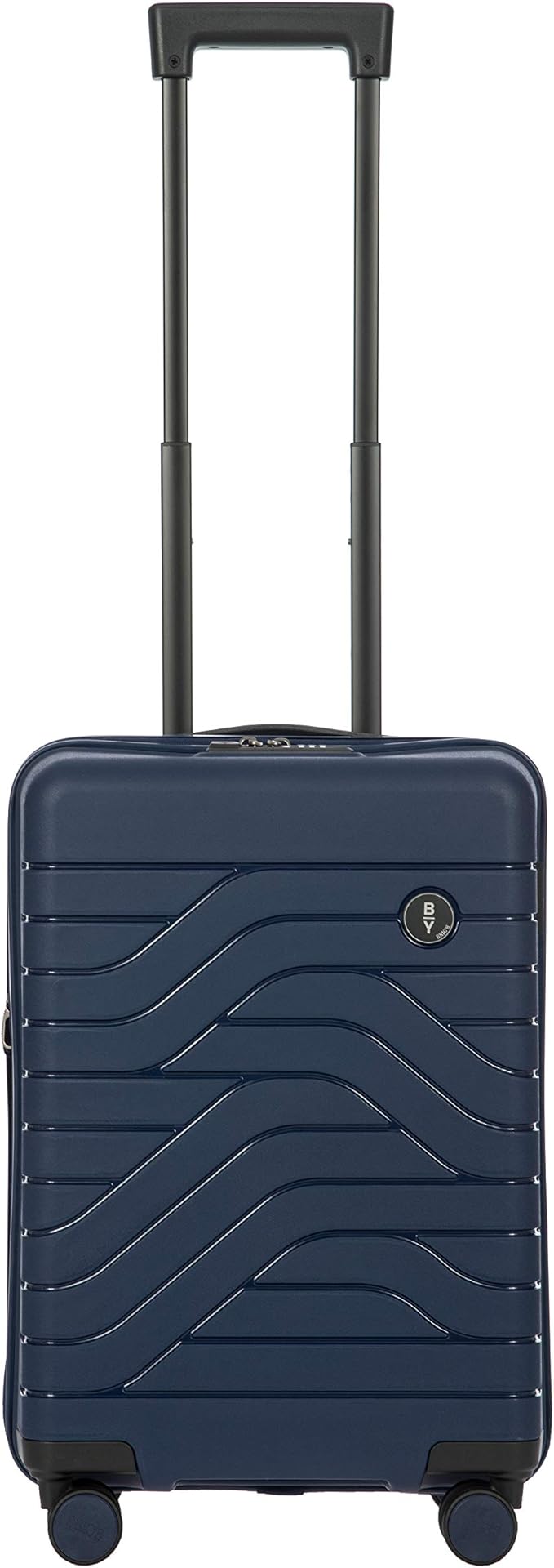 Bric's B|Y Ulisse 21-Inch Spinner - Luxury Carry-On Luggage With Spinner Wheels - Hard Shell Suitcases Made From Durable Polypropylene and Polycarbonate - Ocean Blue