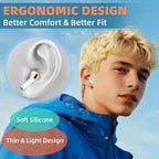 [5 Pairs] for AirPods Pro 3 Ear Tips Cover [Fit in Case], Soft Silicone AirPod Pro 3 Ear Cover Anti Slip Air Pod pro 3 Accessories Compatible with AirPods Pro 3rd Generation Earbuds 2025 (5 Color)