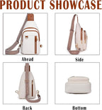 Cross Body Bags for Woman Men Sling Bag Chest Bag with Adjustable Strap Crossbody Handbags Women's Crossbody Bags