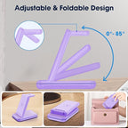 Wireless Charging Station for Samsung/Android, Fast Wireless Watch Charger Station Compatible for Samsung Galaxy S25 Ultra/S24/S23+/Z Flip 7/6 Fold 7/6, Watch8/7/Pro/Active 2 Galaxy Buds3/2 Pro(Purple