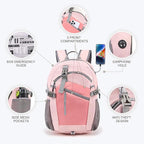 Hiking Backpack for Women Men 20l with Removable Phone Pocket Lightweight Small Travel Backpack Hiking Daypack for Women Men