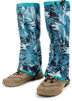 likloks Adjustable Leg Gaiters for Men & Women - Lightweight & Waterproof Gaiter for Hiking, Snow, Trail, Trekking, Hunting, Climbing