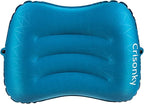 Camping Pillow - Inflatable Pillow - Travel Pillows for Backpacking & Airplane, Lumbar Support 2.0 Blow Up Pillow, Ultralight Compressible, Comfortable, Ergonomic Pillows