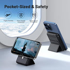 Azmuth for Magsafe Battery Pack, 10000mAh Magnetic Power Bank 22.5W PD Fast Charging with LED Display Wireless Portable Charger for Magsafe with Stand for iPhone 17/16/15/14/13/12/Pro/Pro Max