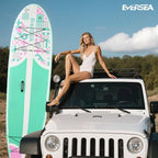 Inflatable Stand-Up Paddle Boards – Available 32"/33"/34" Widths Inflatable Paddle Board with SUP Accessories, Camera Mount, Basic All-Around SUP Board for All Skill Levels, Up to 450lbs