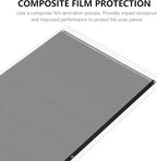 XINPUGUANG Flexible Solar Panel 200 Watts Monocrystalline Fiberglass Solar Modules Charger Off-Grid for 12V System Boat RV Cabin Van Car Uneven Surfaces (200W)