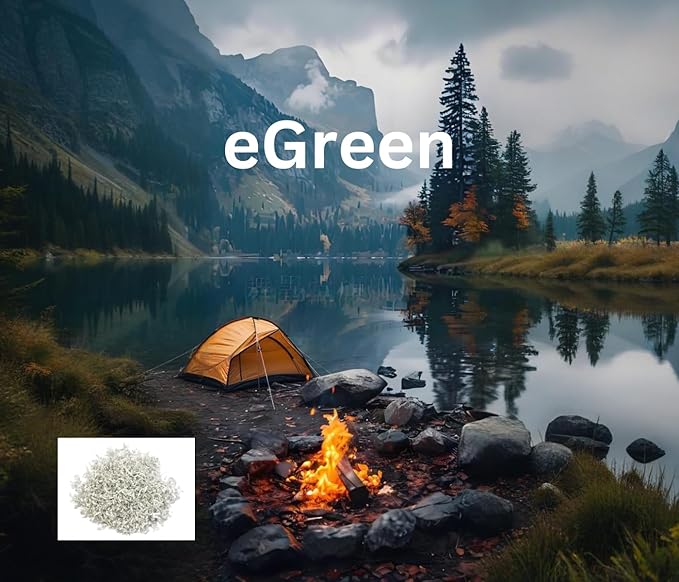 eGreen Magnesium Shavings – 10/15/20/25/30 Bag Fire Starter Packs – 99% Pure Magnesium for Camping, Hiking, Emergency, Survival Kits – Lightweight & Quick Ignition for Wet Conditions (10 x Mg)