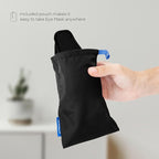 Ostrichpillow Eye Mask, Sleep Mask for Men Women 100% Blackout, No Pressure On Eyes, Soft & Breathable, Adjustable Fit, Travel Bag Included