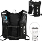 Azarxis Running Water Bottles Flask BPA Free Leakproof Hydration Vest Packs Waist Belt Replacement for Triathlon Marathon Hiking Cycling Climbing Runner