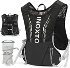 INOXTO Hydration Vest Backpack,Lightweight Water Running Vest Pack with 1.5L Water Bladder Bag Daypack for Hiking Trail Running Cycling Race Marathon for Women Men