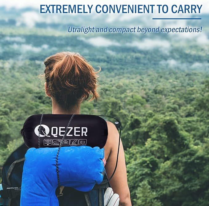 Ultralight Down Sleeping Bag for Adults with 600 Fill Power, Compact Sleeping Bag for Backpacking, Hiking and Camping