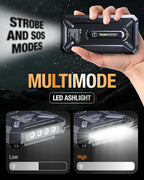 ToughTested 16,000 mAh Fast Charging Solar Power Bank, Portable Solar Charger External Battery Bank with Wireless Charging | IP65 Waterproof, Dustproof, Shockproof for Camping, Travel & Emergency Use