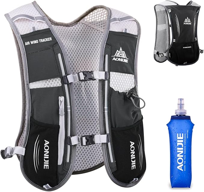 TRIWONDER Hydration Running Vest 5L Lightweight Water Pack for Men Women Hydration Backpack for Trail Race, Hiking, Cycling, Climbing, Camping, Jogging, Marathon