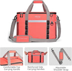 Maelstrom Collapsible Soft Cooler Bag, 24/30/60/75 Cans Beach Cooler, Ice Chest, Leakproof & Portable for Beach, Camping, Road Trips & Grocery Shopping