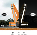 Reflective Vest Running Gear 3Pack, Adjustable Safety Vests High Visible Reflective Belt Straps