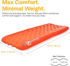 Featherstone Calcatta Air Sleeping Pad for Camping, Hiking, & Backpacking - Inflatable, Ultralight, Warm, 4 Season, & Comfortable - R-Value 5.6